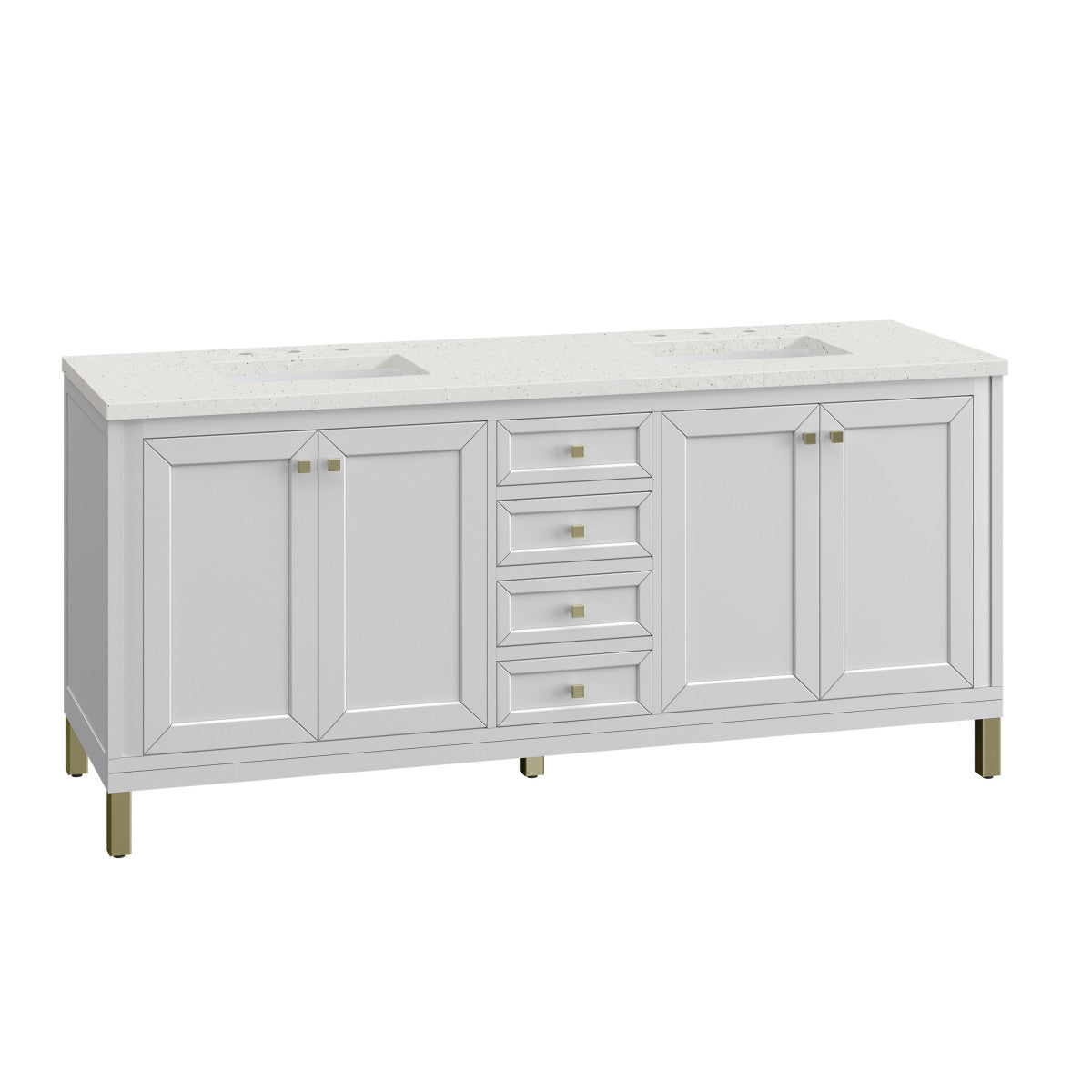 Chicago 72" Double Vanity Cabinet