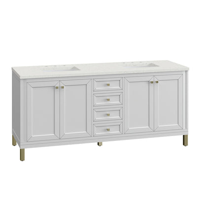 Chicago 72" Double Vanity Cabinet