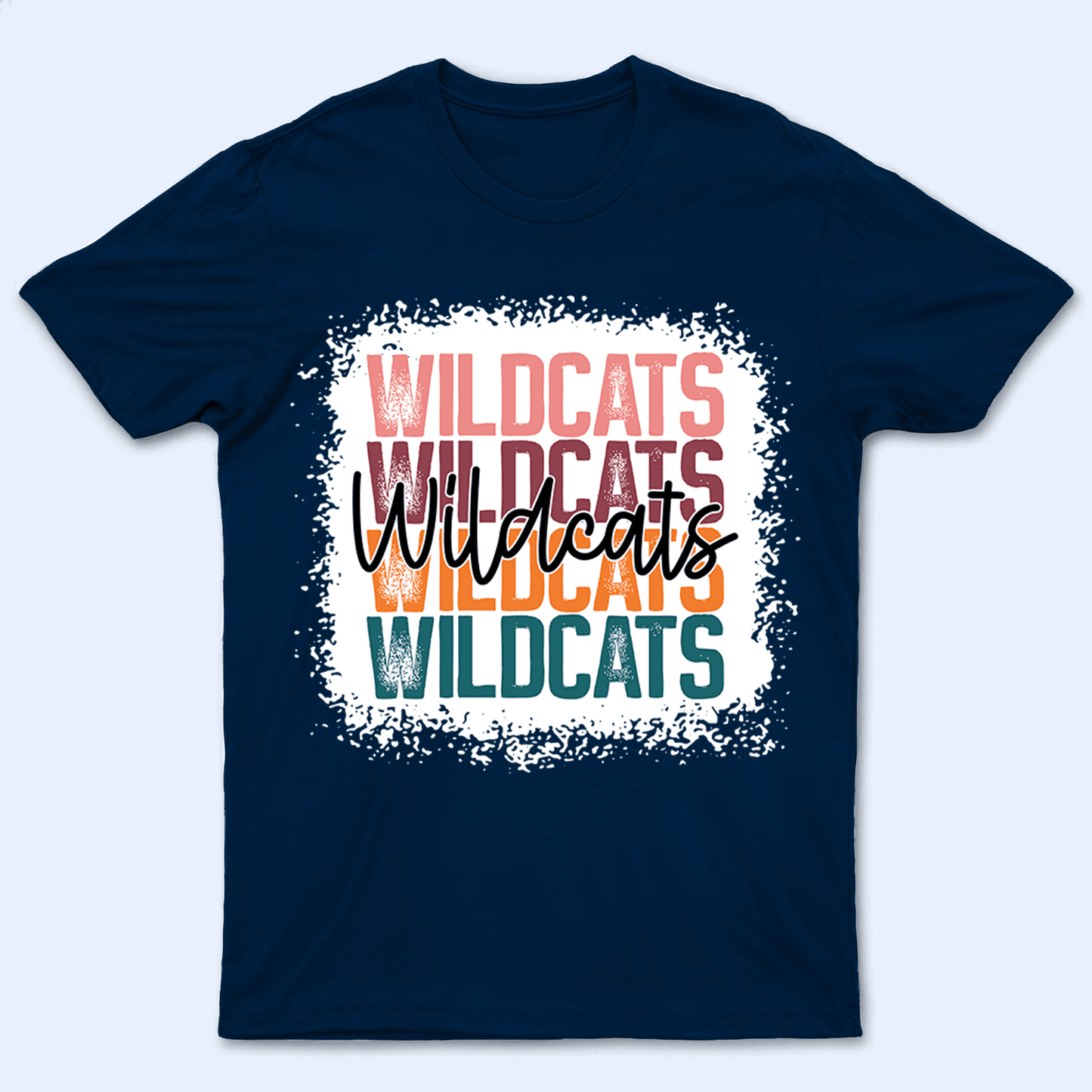 School Mascot Stacked Script - Personalized Custom T Shirt - Birthday, Loving, Funny Gift for Teacher, Kindergarten, Preschool, Pre K, Paraprofessional