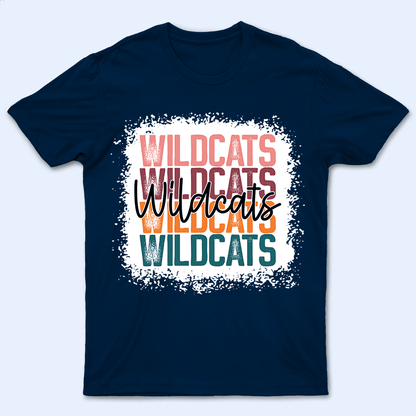 School Mascot Stacked Script - Personalized Custom T Shirt - Birthday, Loving, Funny Gift for Teacher, Kindergarten, Preschool, Pre K, Paraprofessional