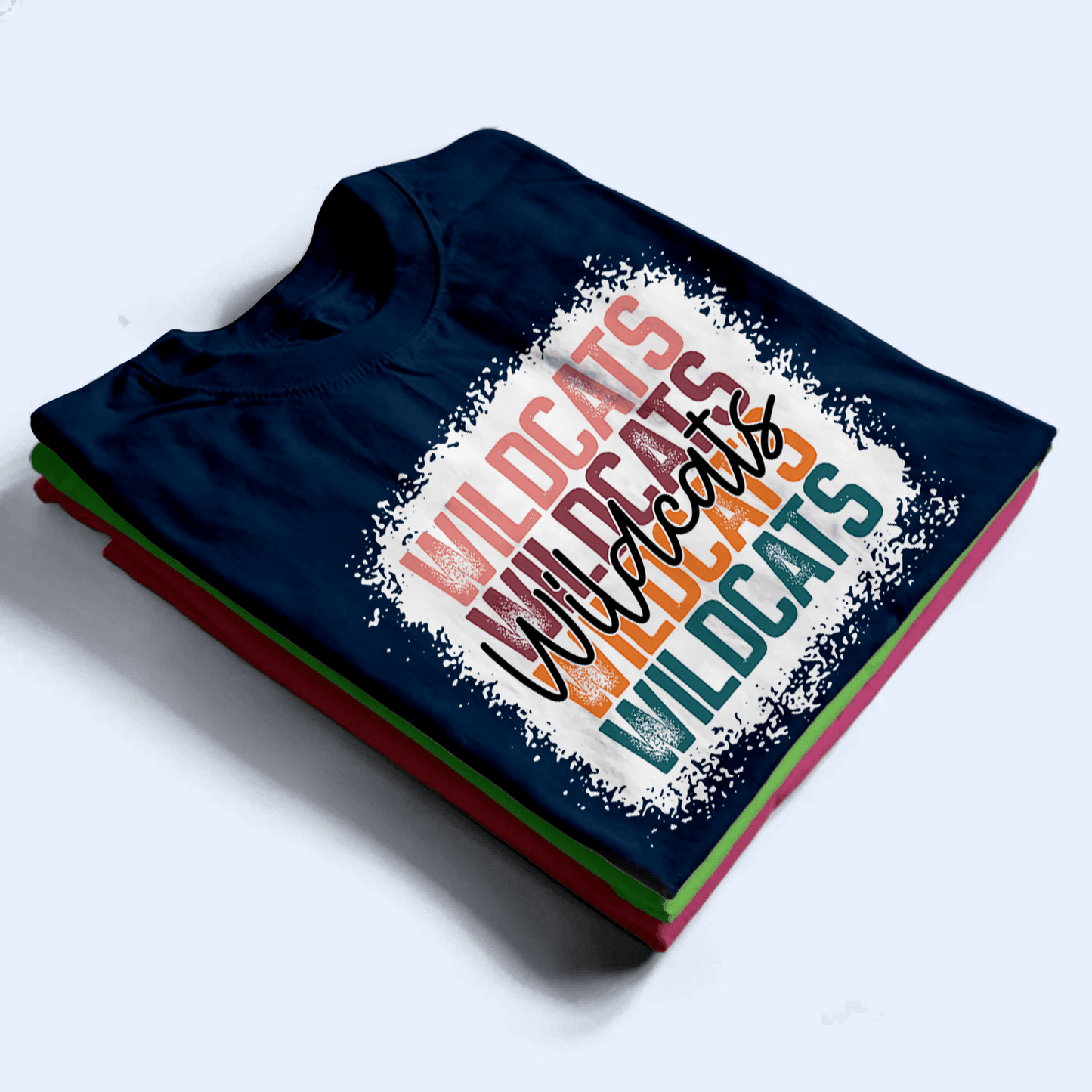 School Mascot Stacked Script - Personalized Custom T Shirt - Birthday, Loving, Funny Gift for Teacher, Kindergarten, Preschool, Pre K, Paraprofessional