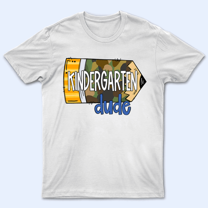 Custom Tshirt for Kids Back to School, School Pencil | Personalized for Kids, Son, Daughter | Kindergarten, Pre-K, Preschool, First Day Of School