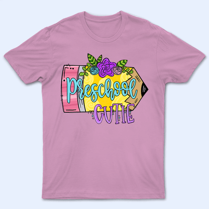 Custom Tshirt for Kids Back to School, School Pencil | Personalized for Kids, Son, Daughter | Kindergarten, Pre-K, Preschool, First Day Of School