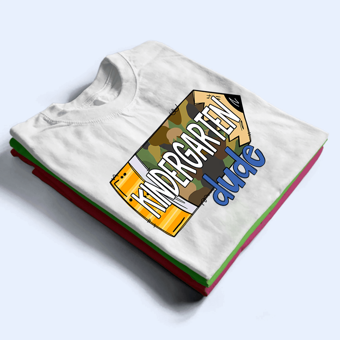 Custom Tshirt for Kids Back to School, School Pencil | Personalized for Kids, Son, Daughter | Kindergarten, Pre-K, Preschool, First Day Of School