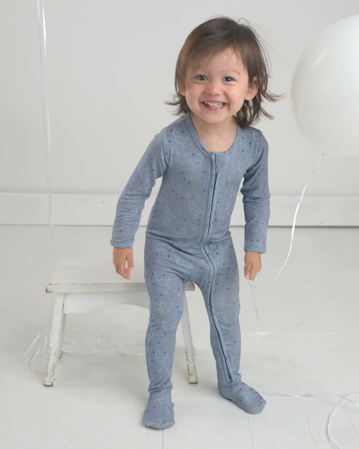 Scorpio Bamboo Zipper Footie