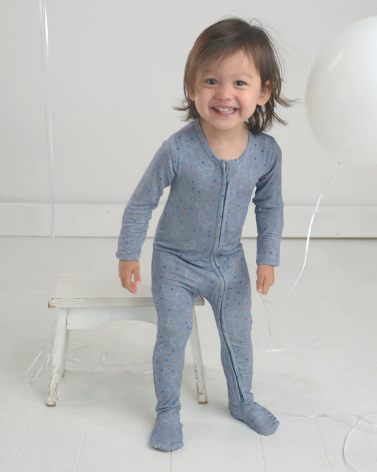 Scorpio Bamboo Zipper Footie