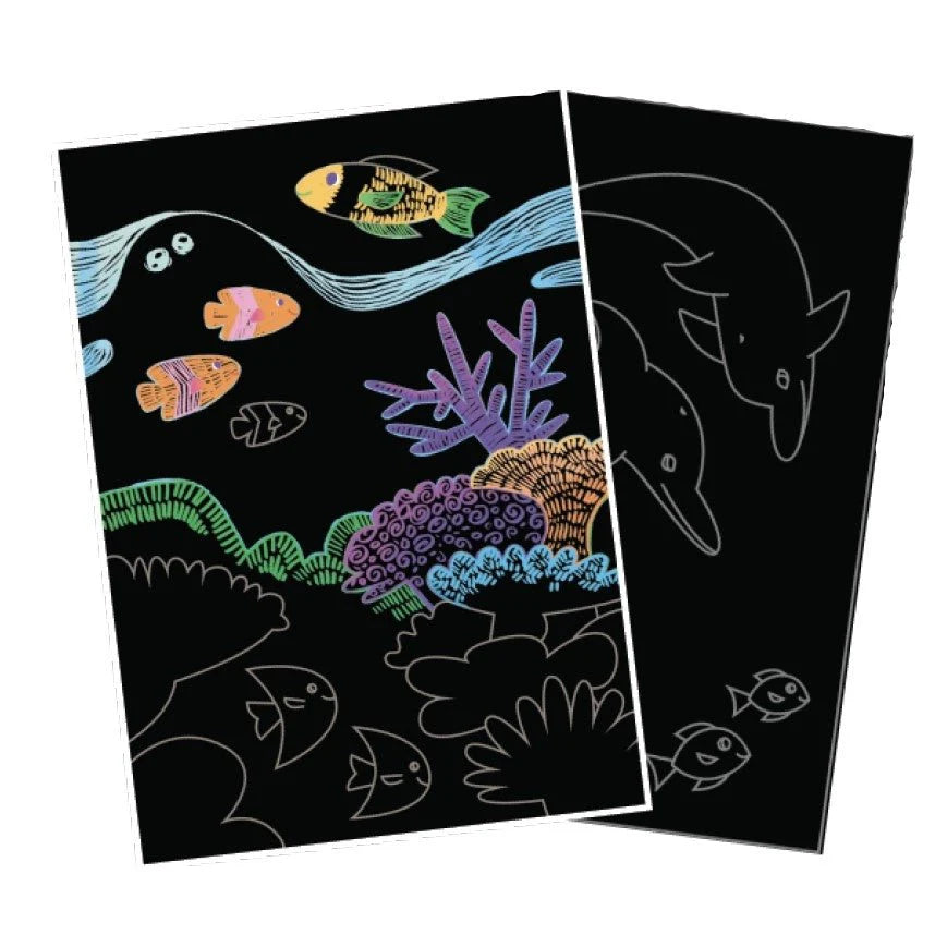Scratch & Scribble - Ocean Life
