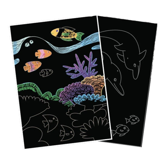Scratch & Scribble - Ocean Life