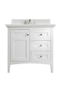 Palisades 36" Single Vanity Cabinet, Bright White
