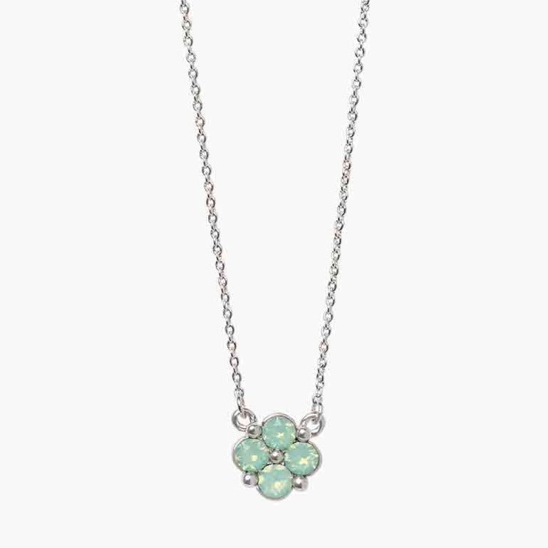 Sea La Vie Necklace 18" Blessed/Sea Foam Clover
