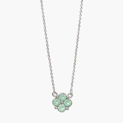 Sea La Vie Necklace 18" Blessed/Sea Foam Clover