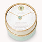 Sea La Vie Necklace 18" Blessed/Sea Foam Clover