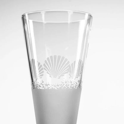 Sea Shore Champagne Flutes