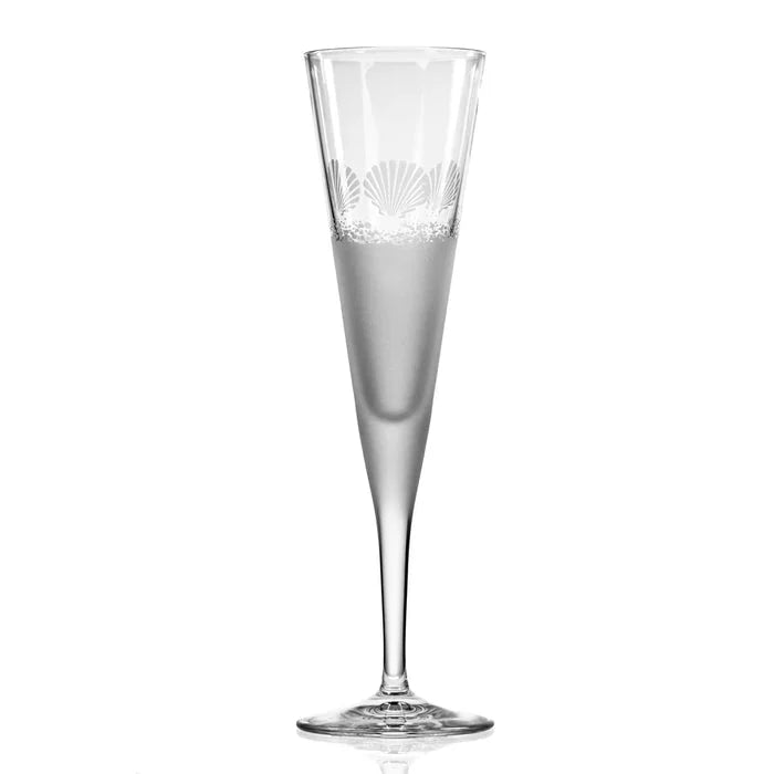 Sea Shore Champagne Flutes