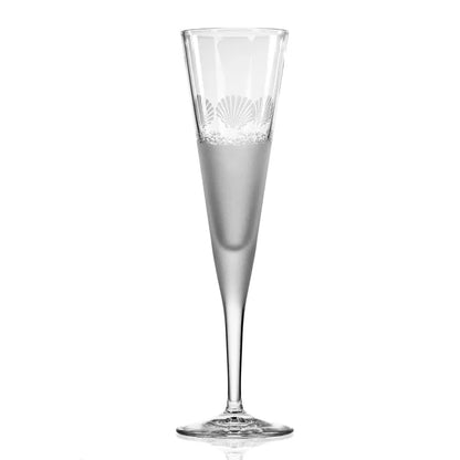 Sea Shore Champagne Flutes