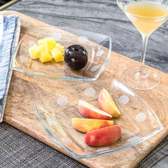 Sea Shore Clear Plate - Two Sizes