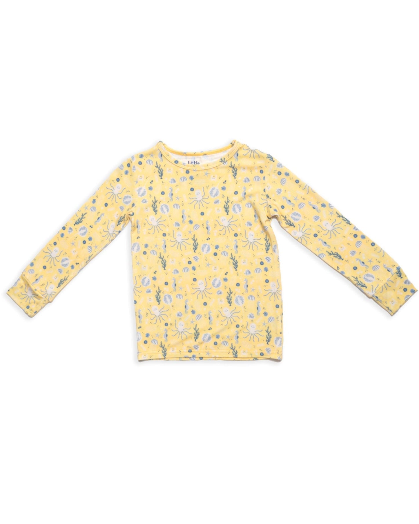 Sea Creatures Bamboo Pajama Set