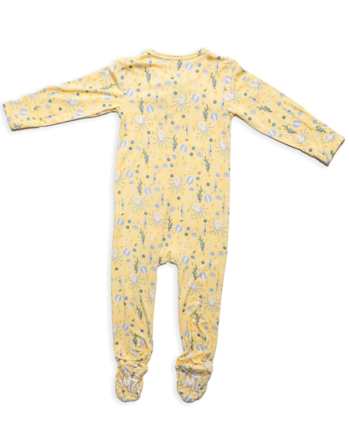 Sea Creatures Bamboo Onesie