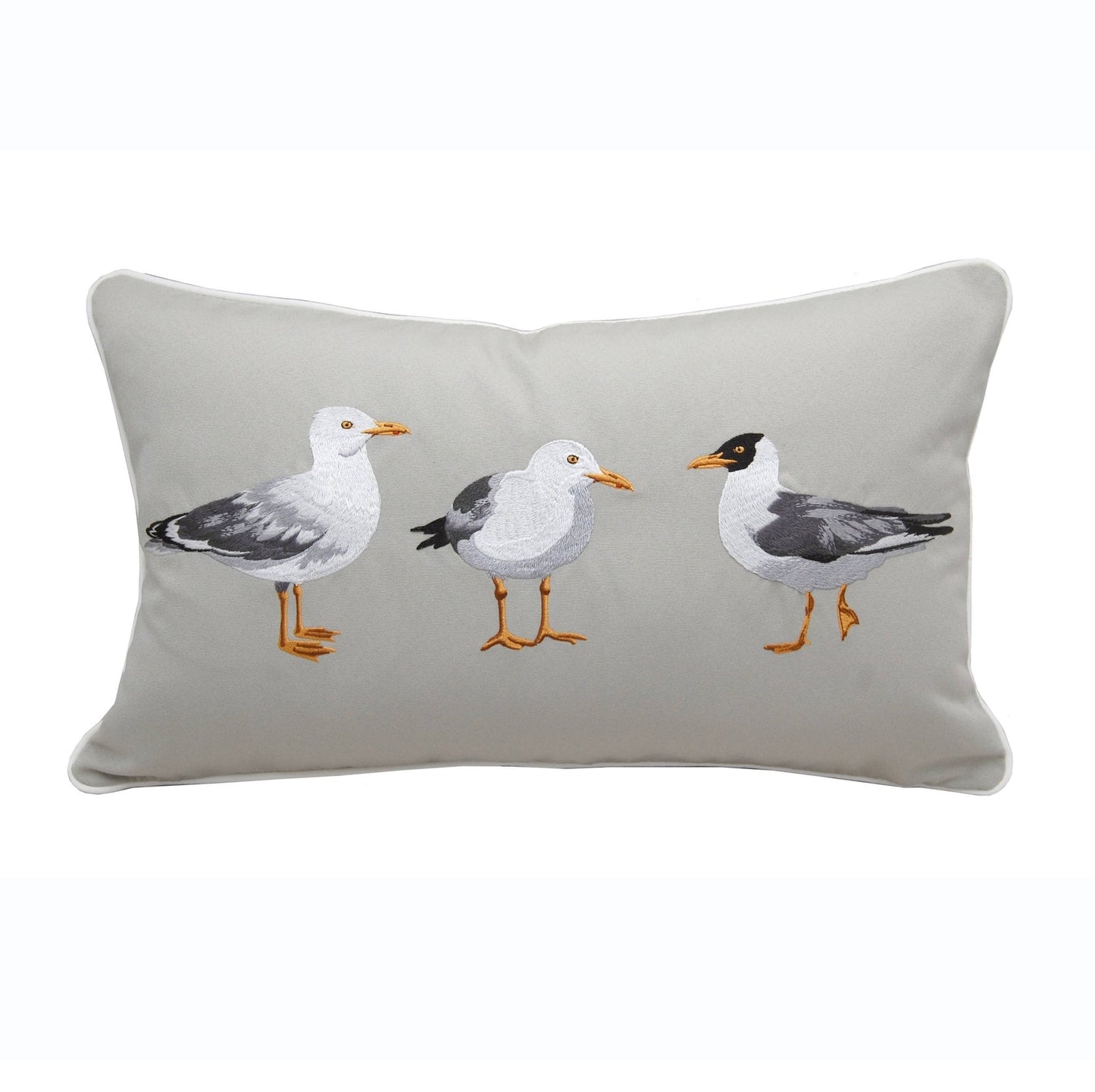 Seagull Indoor/Outdoor Throw Pillow