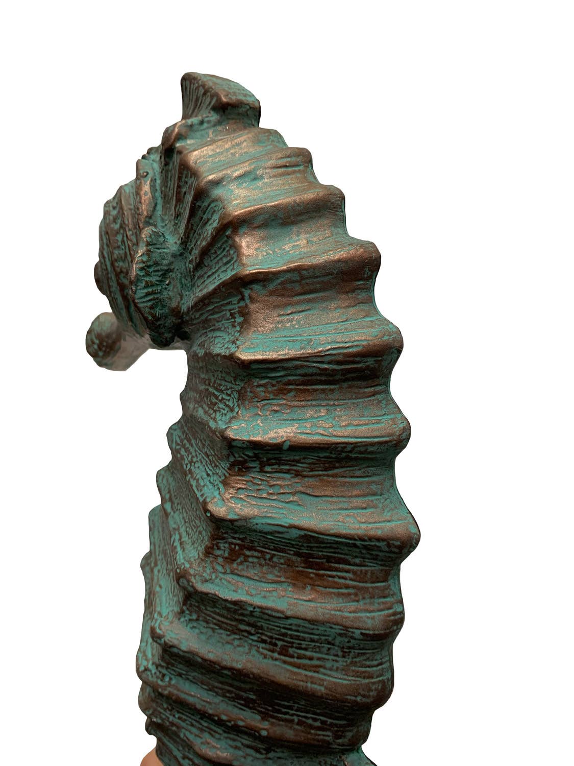 Seahorse Wall Decor Verde Bronze Home Office Patio Set of 2