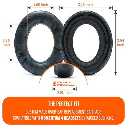 Sennheiser Momentum 4 Earpads - WC PadZ Momentum 4