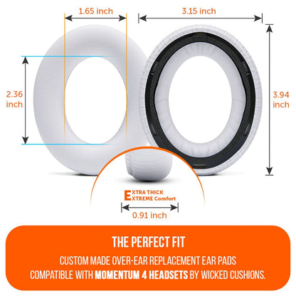 Sennheiser Momentum 4 Earpads - WC PadZ Momentum 4