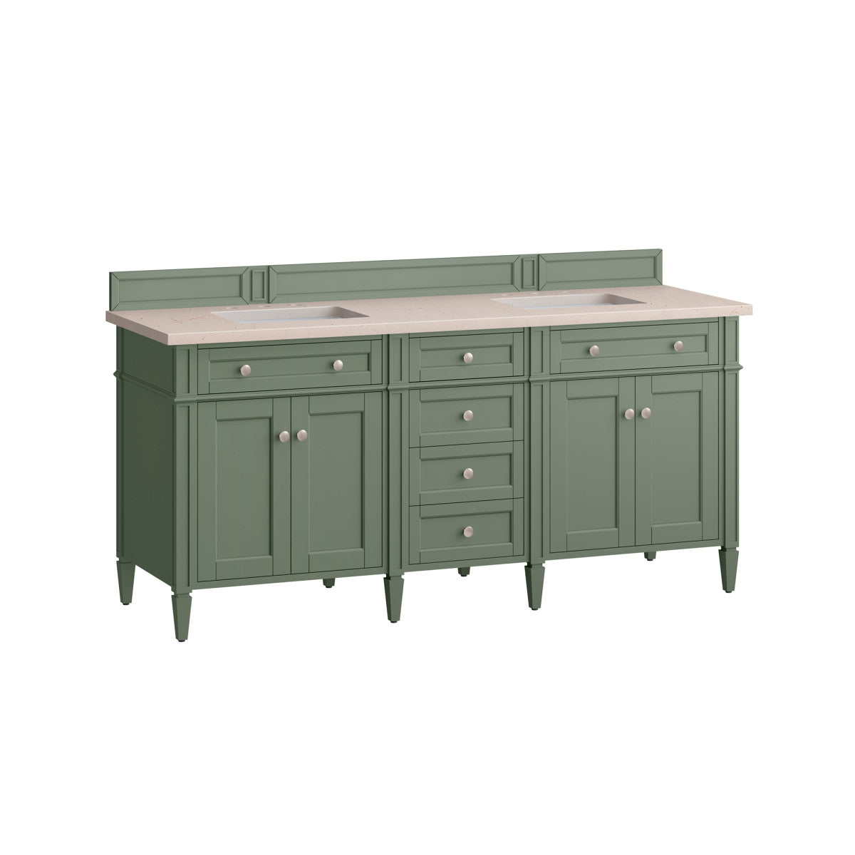 Brittany 72" Double Vanity Cabinet