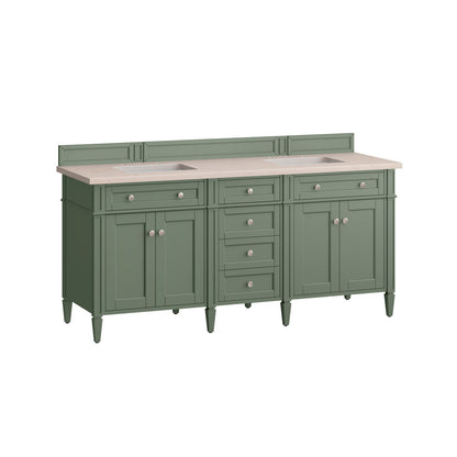 Brittany 72" Double Vanity Cabinet
