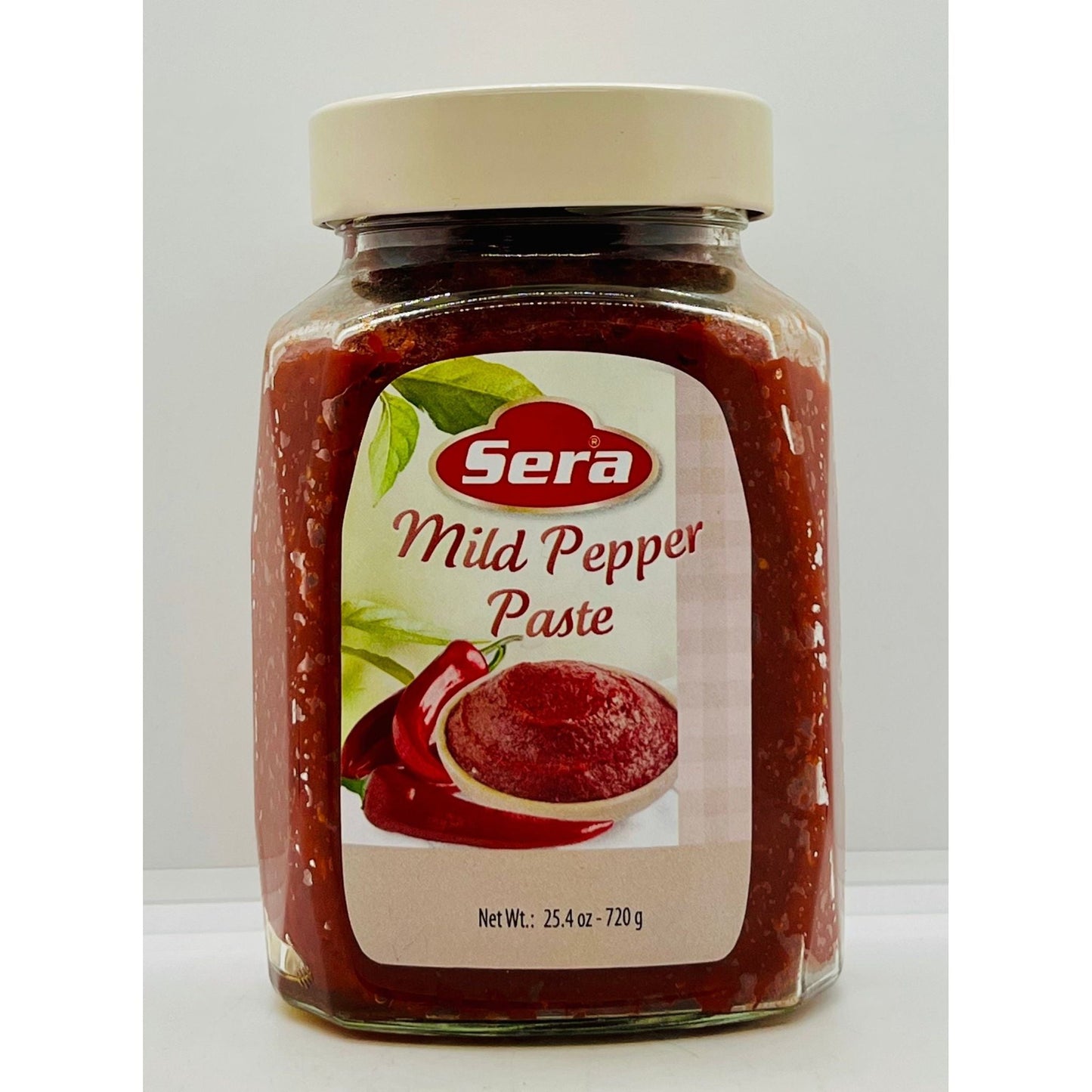 Sera Mild Pepper Paste 720g - Versatile, No Preservatives, Perfect for Sauces and Spreads