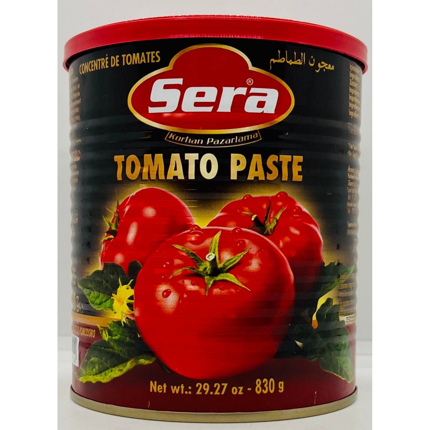 Sera Canned Tomato Paste 830g - Rich, Pure Tomatoes for Cooking and Sauces