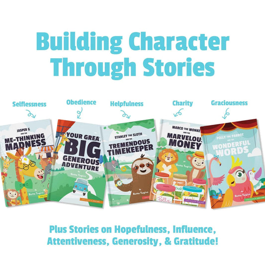 #1 Christian Children’s Book Collection: Build Character and Kindness