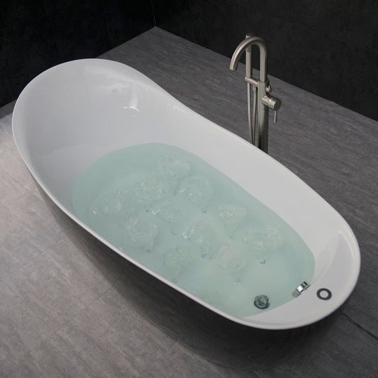 WOODBRIDGE BTS1607/B0031 67" Air Bubble Freestanding Bathtub