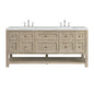 Breckenridge 72" Double Vanity
