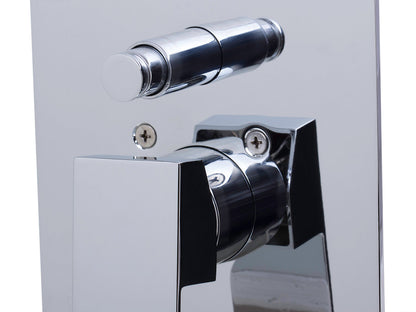 ALFI brand AB5601 Shower Valve with Square Lever Handle and Diverter