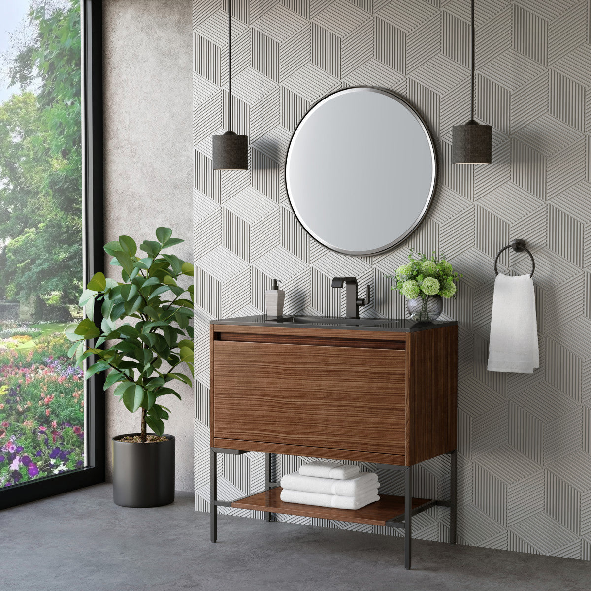 Mantova 35.4" Single Vanity Cabinet