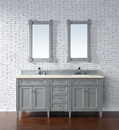 Brittany 72" Double Vanity Cabinet