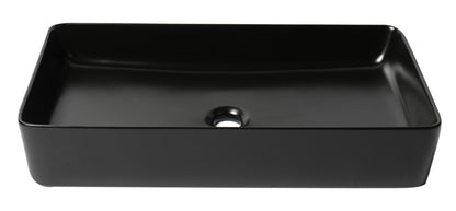 ALFI brand ABC902 24" Modern Rectangular Above Mount Ceramic Sink