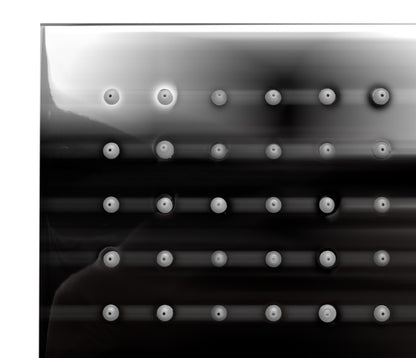ALFI brand LED12S 12" Square Multi Color LED Rain Shower Head