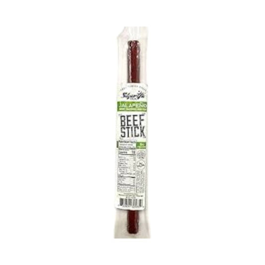 Sharifa Halal Jalapeno Smoked Beef Sticks | 8 Sticks, 1.1oz Each