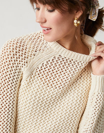 Shelby Crewneck Sweater - Buttercream