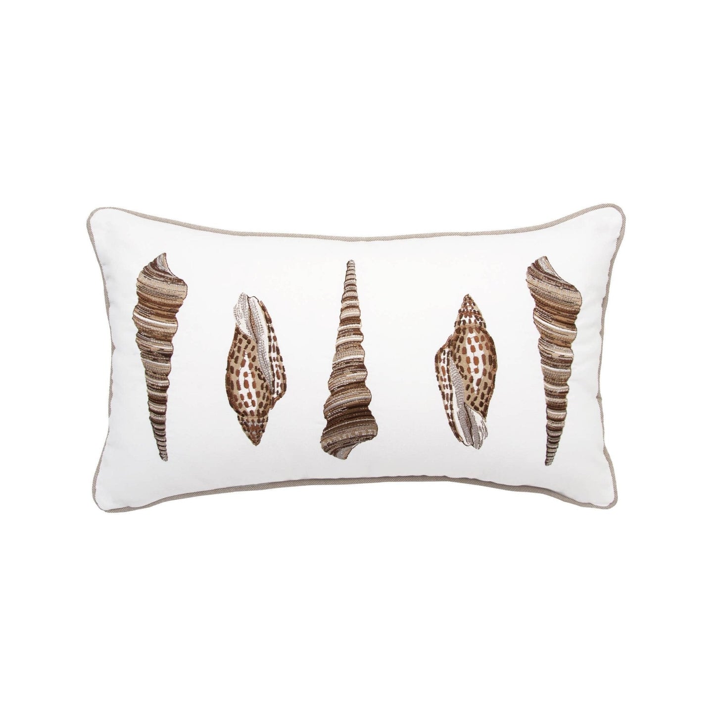 Shell Neutrals Indoor/Outdoor Lumbar Pillow