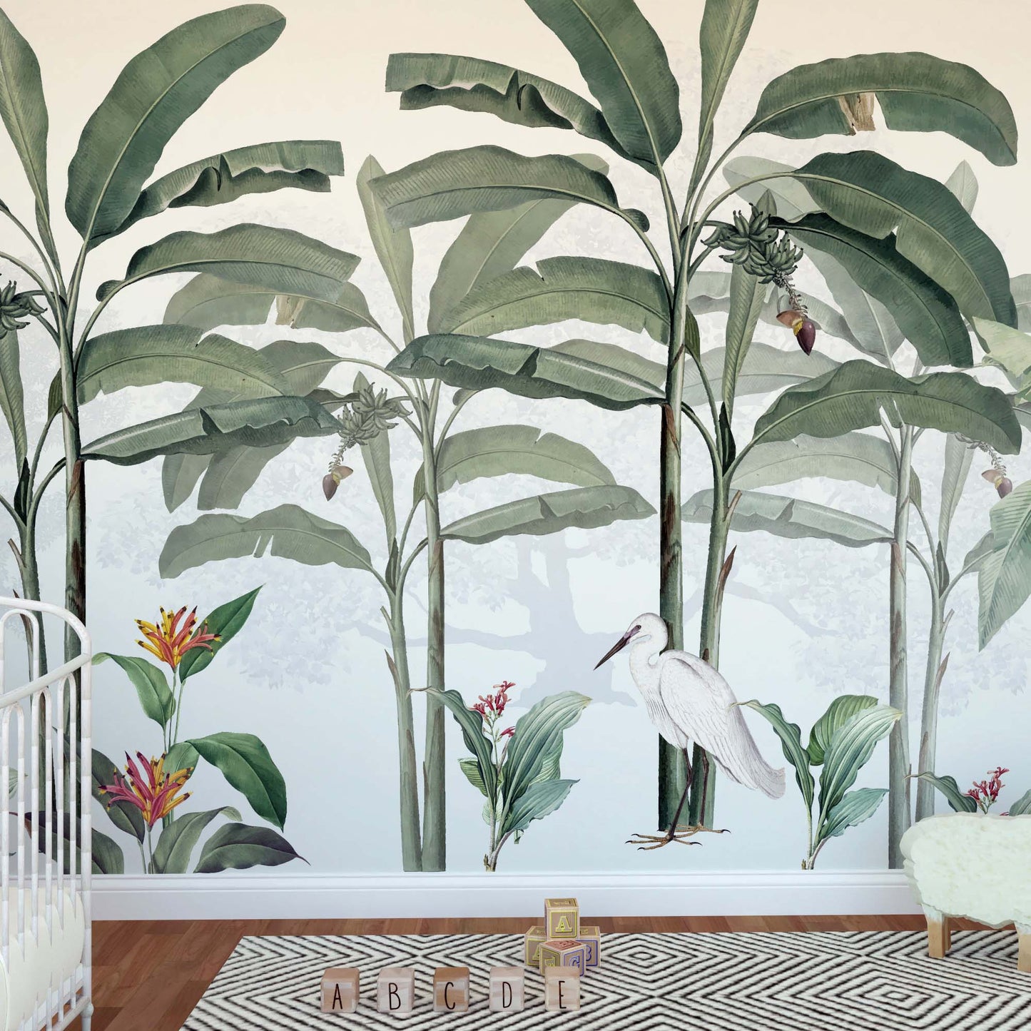 Tropical Jungle Wallpaper | Kitchen + Metal