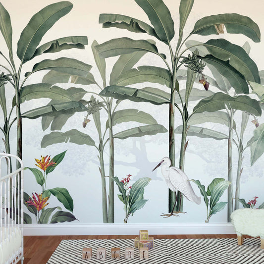Tropical Jungle Wallpaper | Kitchen + Metal