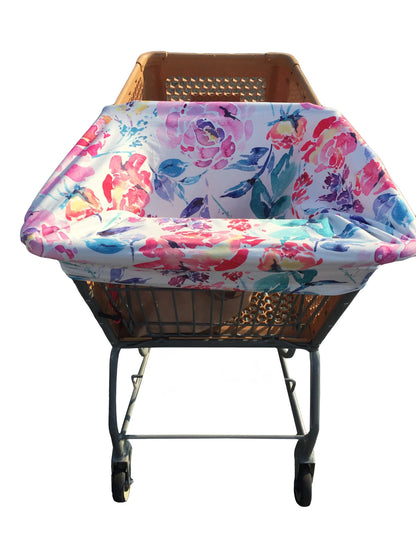 Car Seat Canopy and Breastfeeding Cover - Flora
