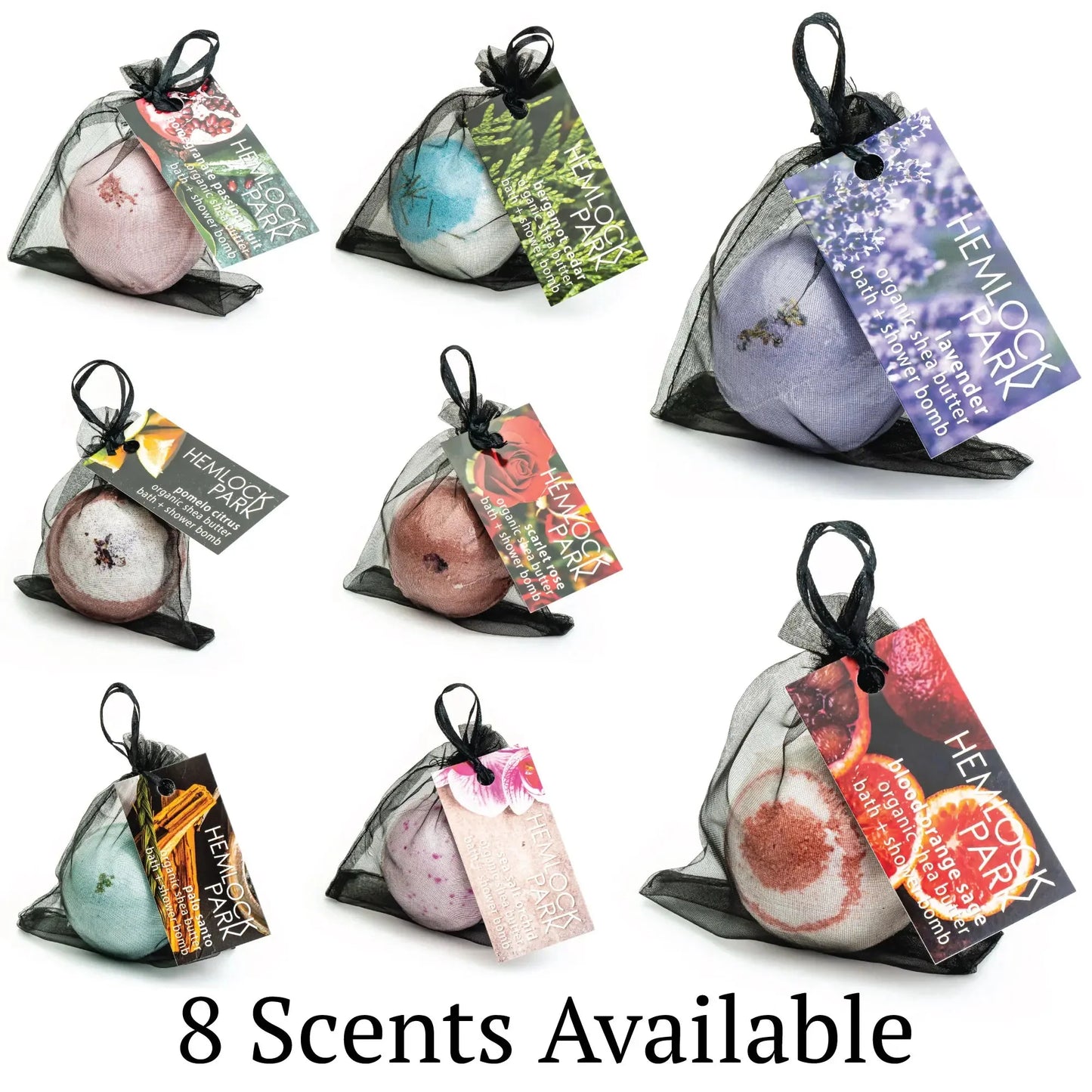 Shower & Bath Bomb - Available in 8 Scents