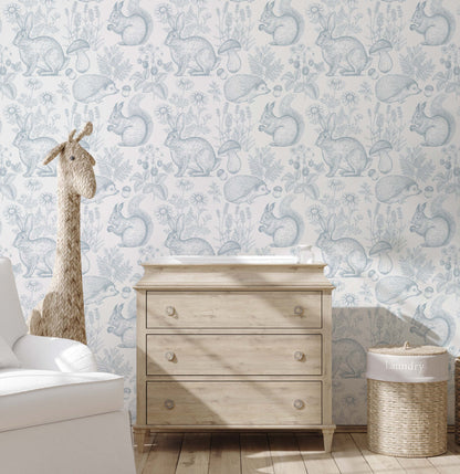 Vintage woodland animals