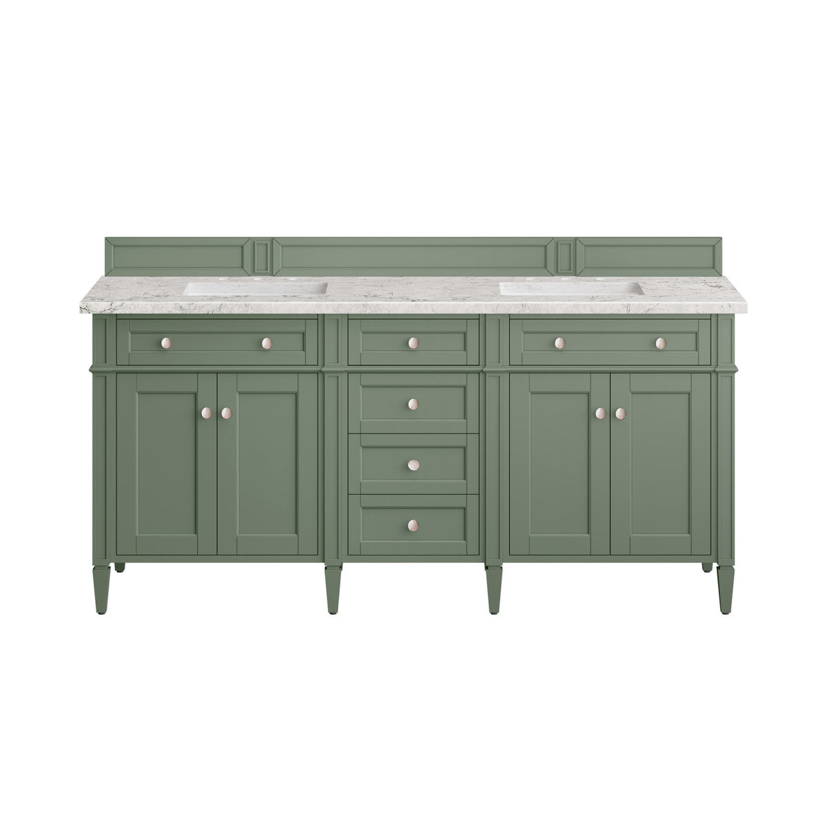 Brittany 72" Double Vanity Cabinet
