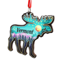 Vermont Nightfall Moose Ornament