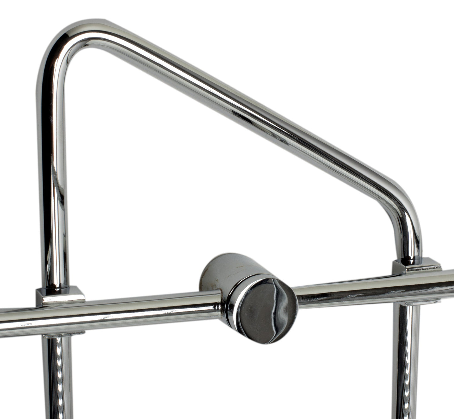 ALFI brand  AB9532 Polished Chrome Corner Mounted Double Basket Shower Shelf Bathroom Accessory