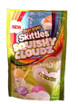 Skittles Squishy Crazy Clouds Sour – Soft & Tangy Fruit-Flavoured Gummies 94g Bag (UK)